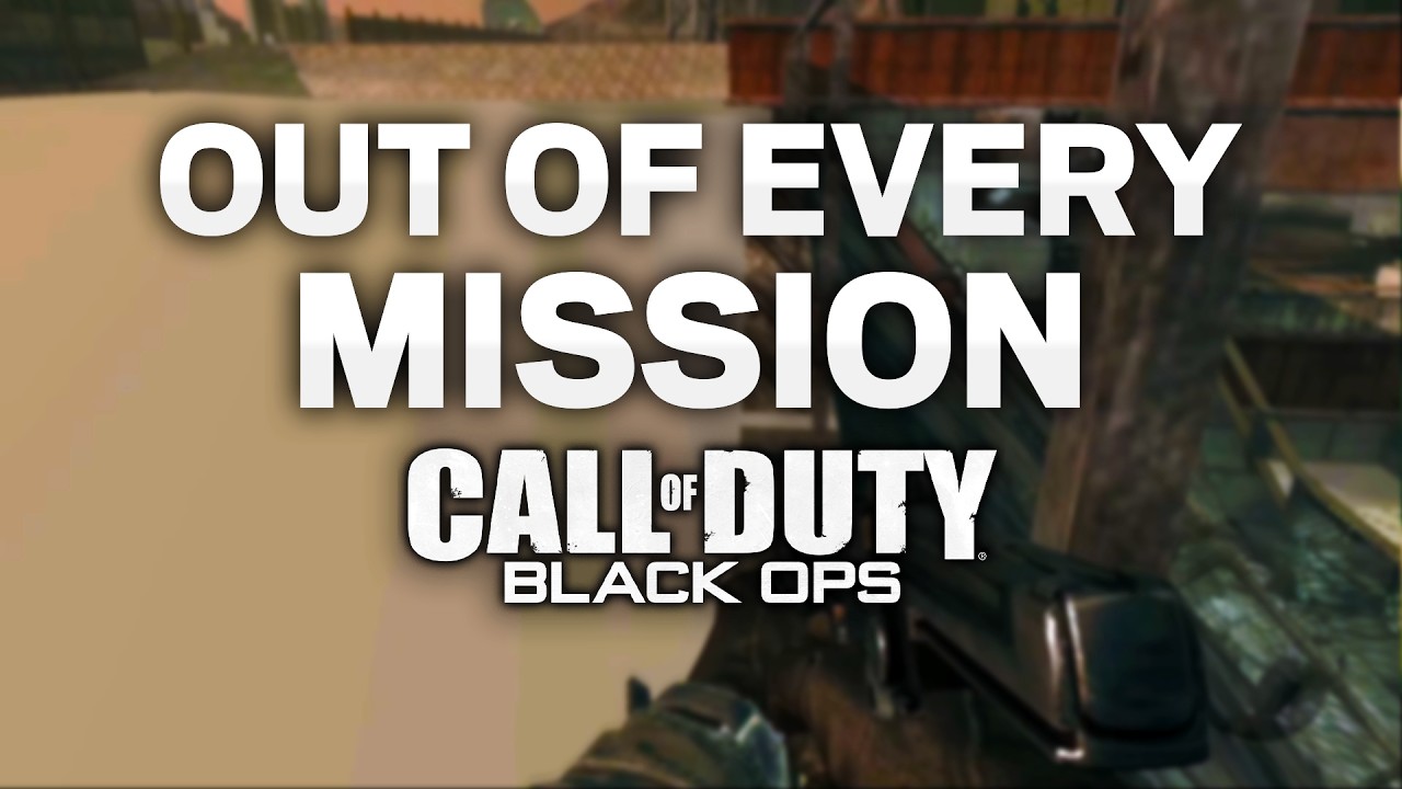 Out of Map EVERY Campaign Mission - Black Ops 1 Glitches