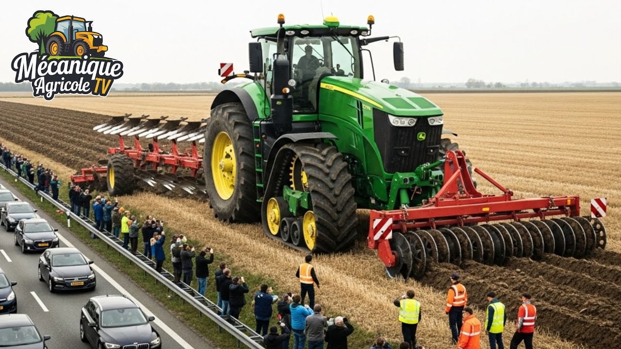 Comment 45 MACHINES COLOSSALES conquièrent les champs immenses | TECHNOLOGIE AGRICOLE PARFAITE