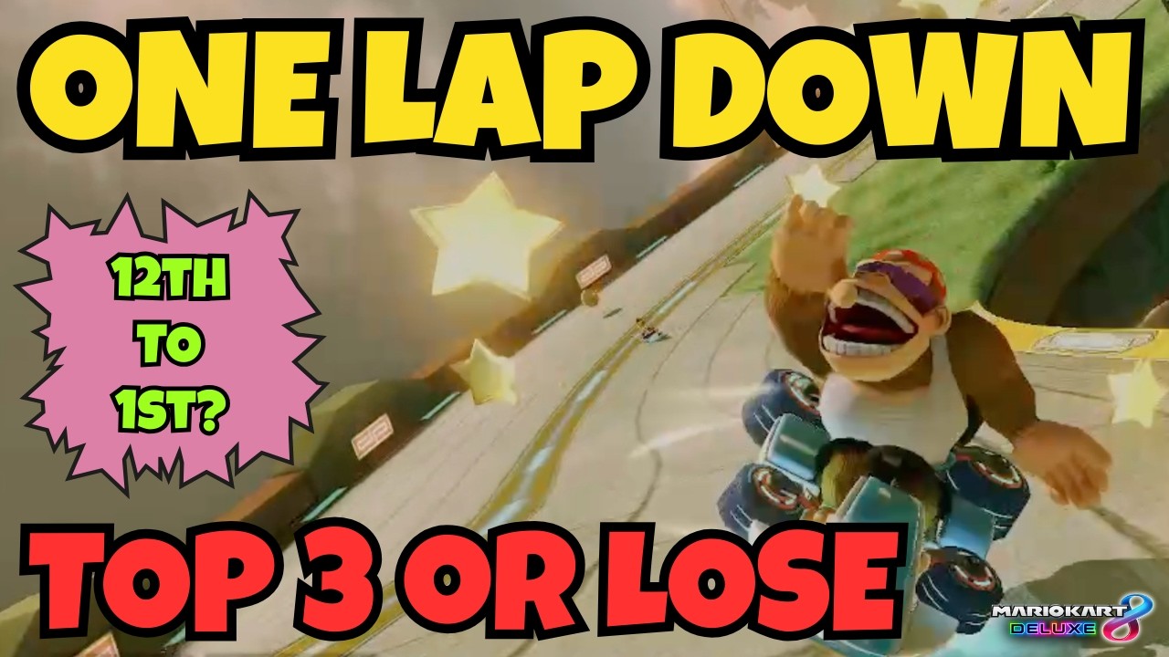 This Is What Happens When You're ONE LAP BEHIND on Mario Kart