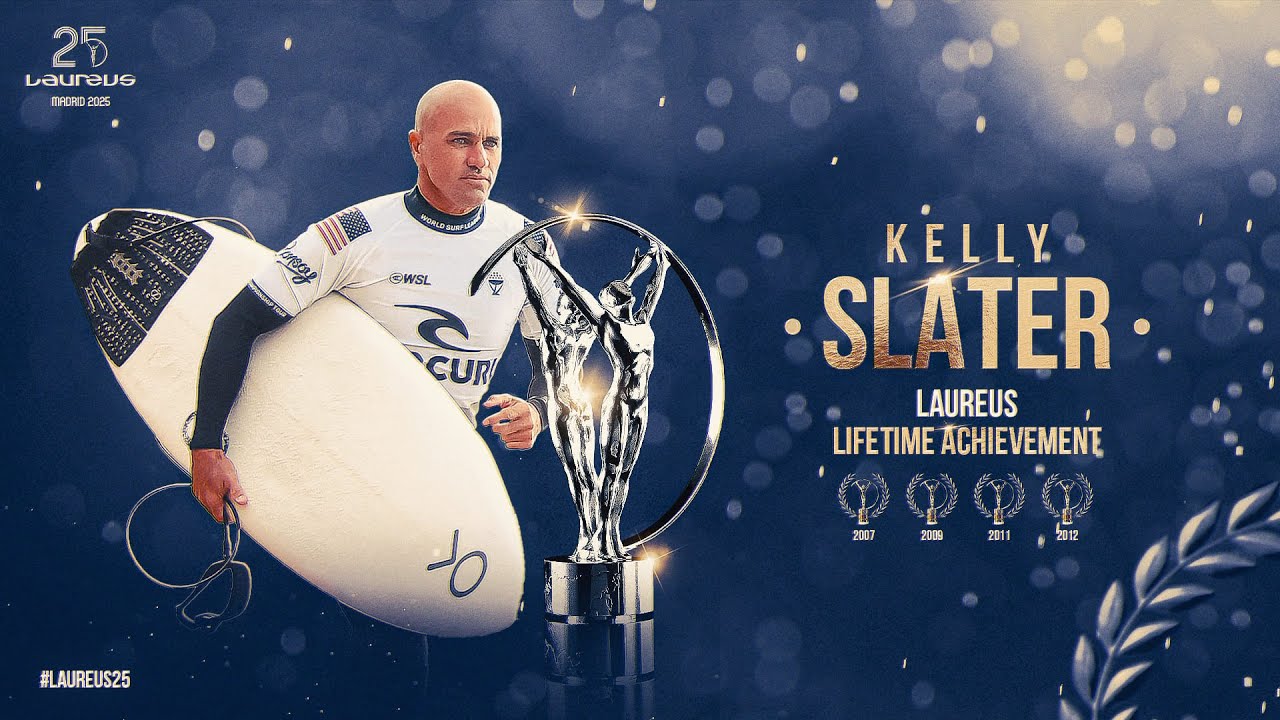 Kelly Slater | Lifetime Achievement | Laureus World Sports Awards 2025