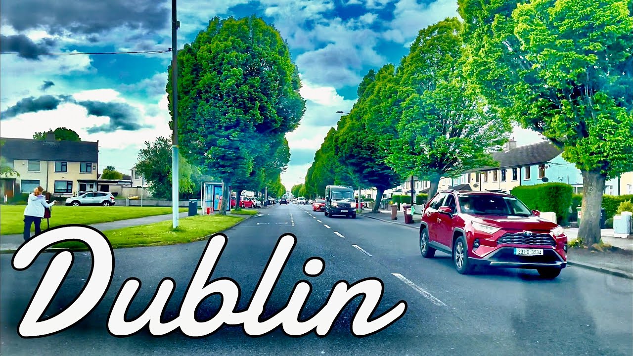 Dublin Ireland driving tour May 2023| Dash cam Ireland|4K drive from Rathfarnham to clondalkin