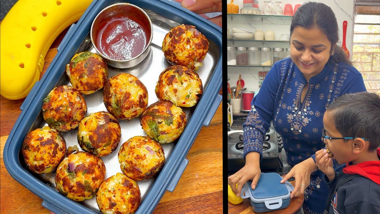 Tiffin ke liye banaya hai kuch cheesy, with healthy twist #sonalkirasoi cheese corn ball