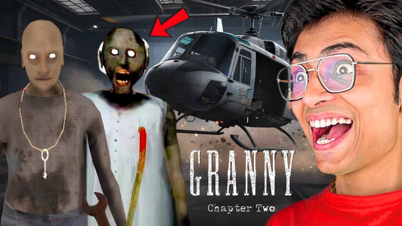 GREATEST HELICOPTER ESCAPE in GRANNY HOUSE😱 | GRANNY CHAPTER 2 Gameplay #2