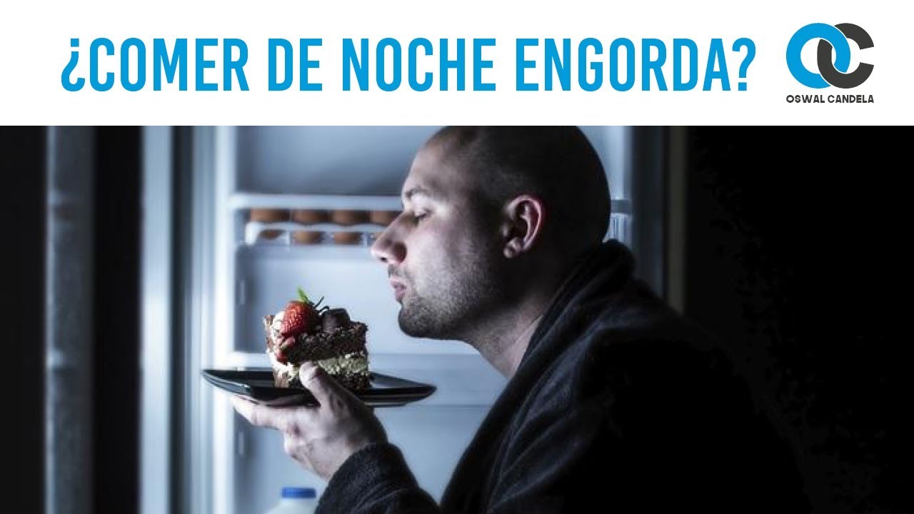 ¿Qué pasa cuando comes de noche? Explicado