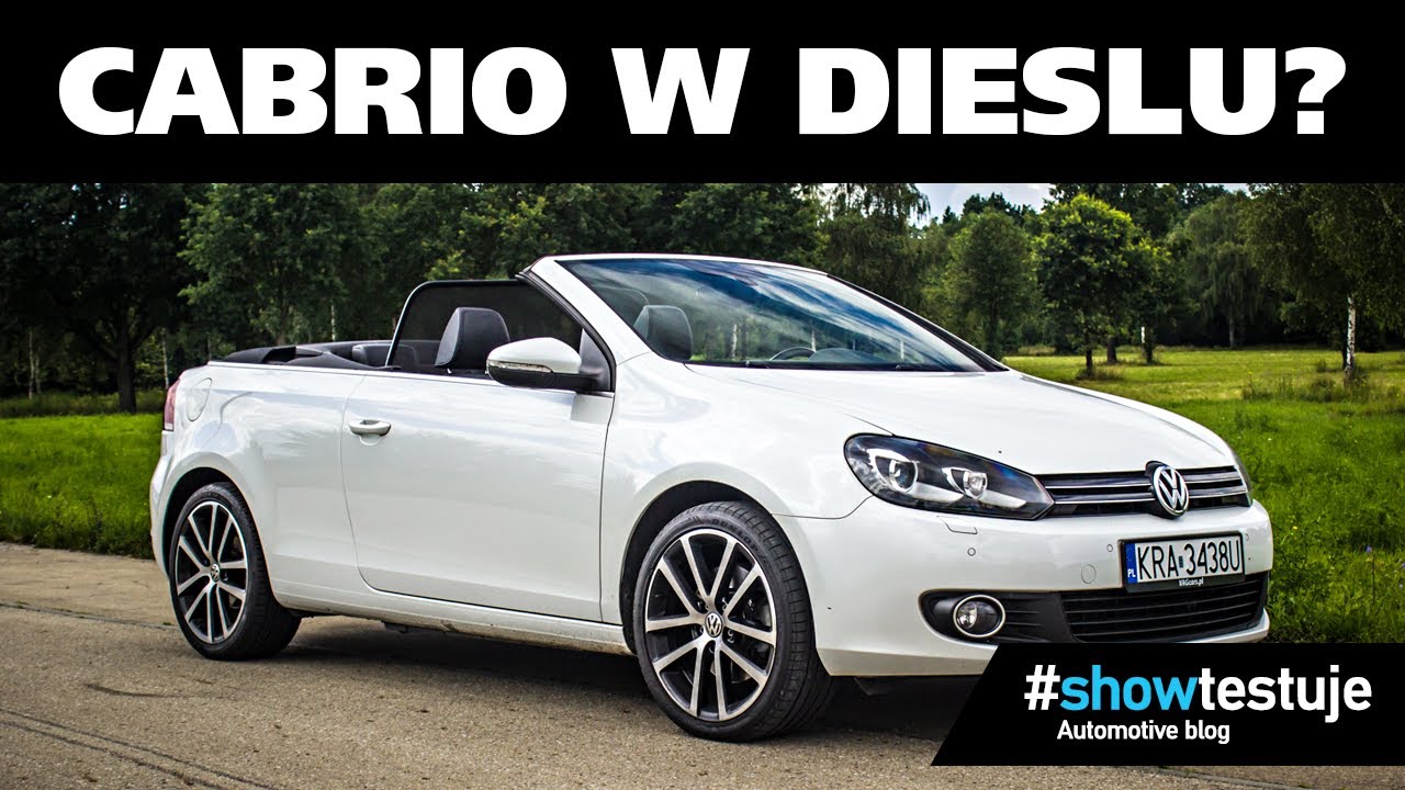 Volkswagen Golf VI Cabriolet 2.0 TDI 140 KM (2012) - samochód używany [ 