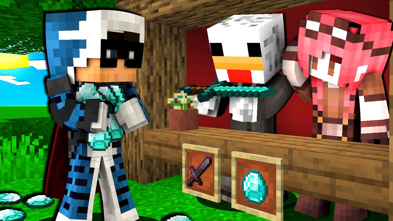 HO COMPRATO LA SPADA PI&Ugrave; FORTE NELLA BIG VANILLA - MINECRAFT - ITA