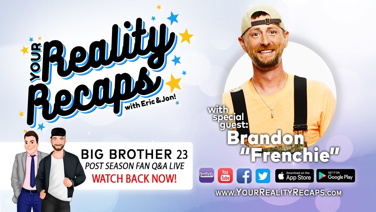 BB23 POST SEASON FAN Q&A:  Brandon 