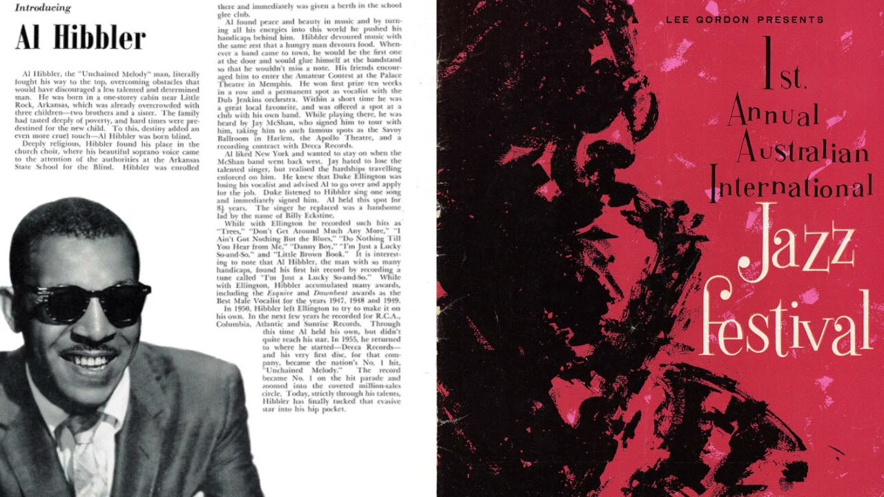 Al Hibbler - 1st Annual Australian International Jazz Festival (1960)