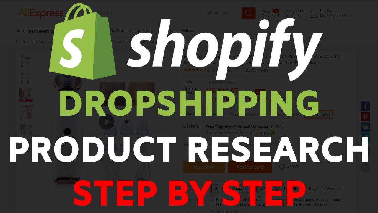 Shopify Dropshipping Product Research Tutorial | Find Winning Products Step By Step