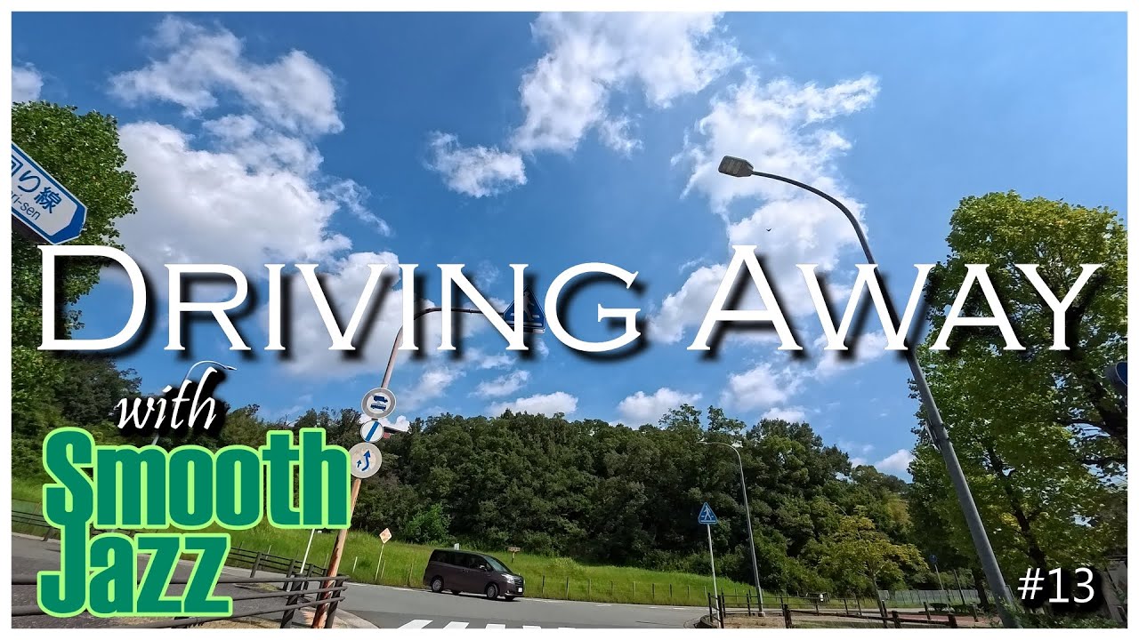 Smooth Jazz Mix #13 DRIVING AWAY // JAPAN 4K Dashcam Drive