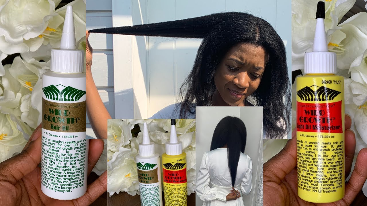 USE THIS WILD GROWTH OIL 3 TIMES  A WEEK FOR MASSIVE HAIR GROWTH/AMAZING RESULT IN LESS THAN A MONTH