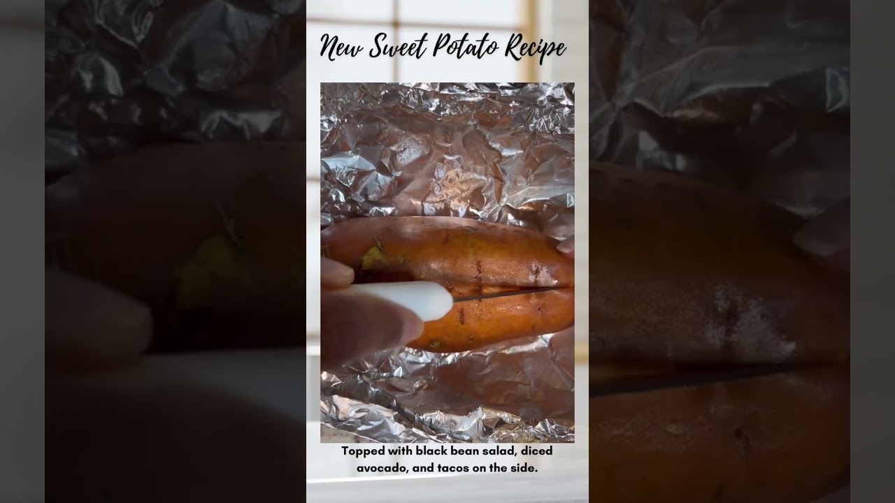 Tried A New Sweet Potato Recipe #culinarynutrition #nutrition #foodie #NutritionwLB