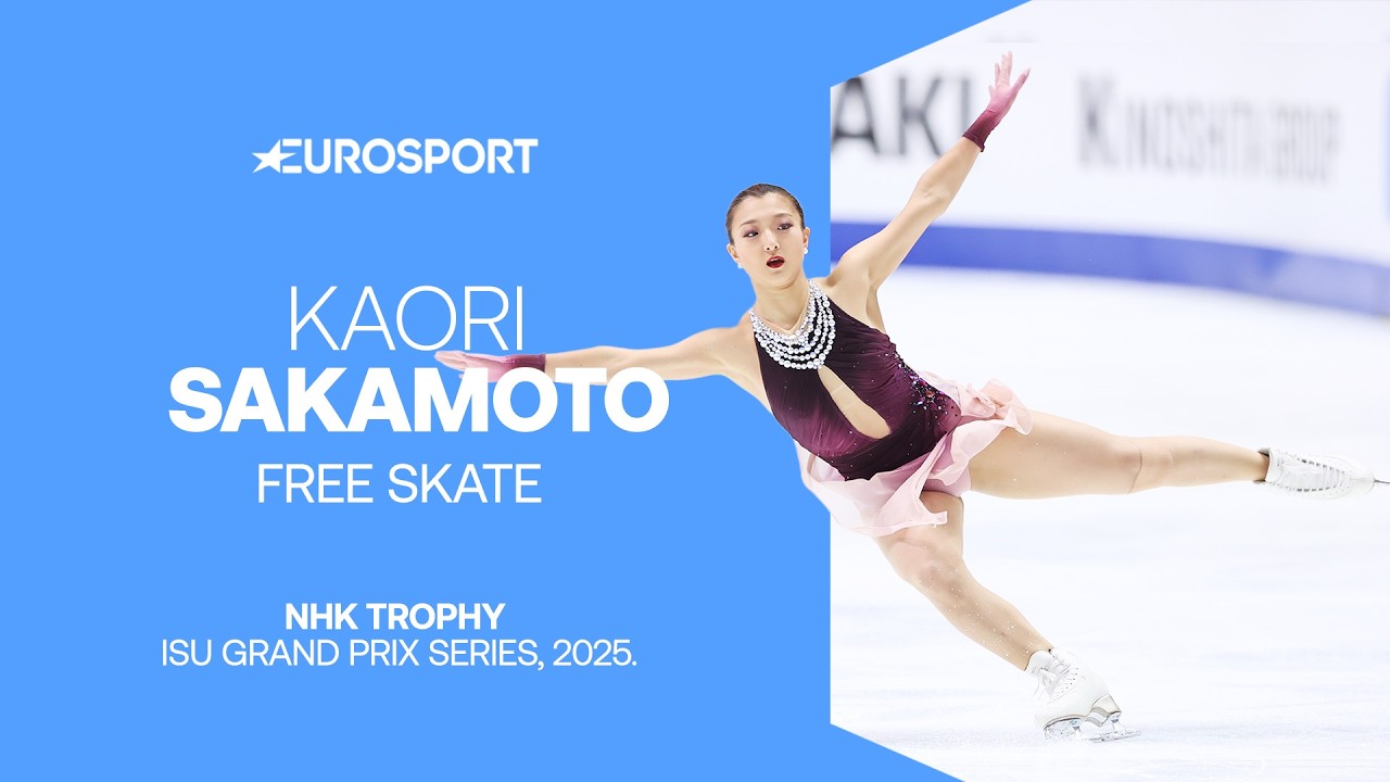 Kaori SAKAMOTO (JPN) FS🥇 | NHK Trophy 2025 | Women Free Skating