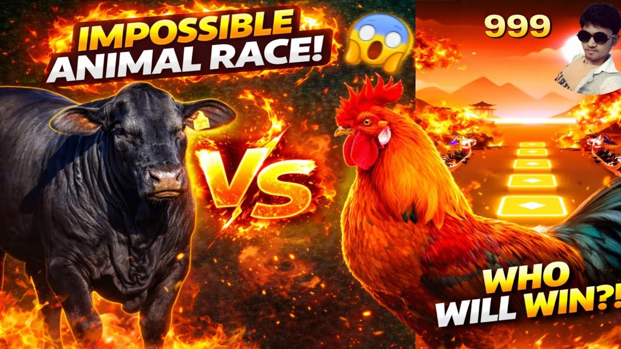 Funny Cow Moo VS Funny Rooster Coffin Dance Song 