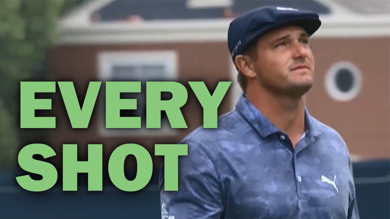Bryson DeChambeau Final Round at the 2020 PGA Championship | Every Shot