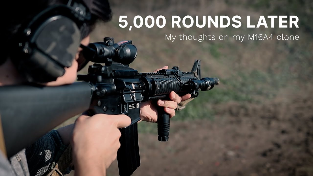 M16A4 CLONE after 5000RDS | BCM 20
