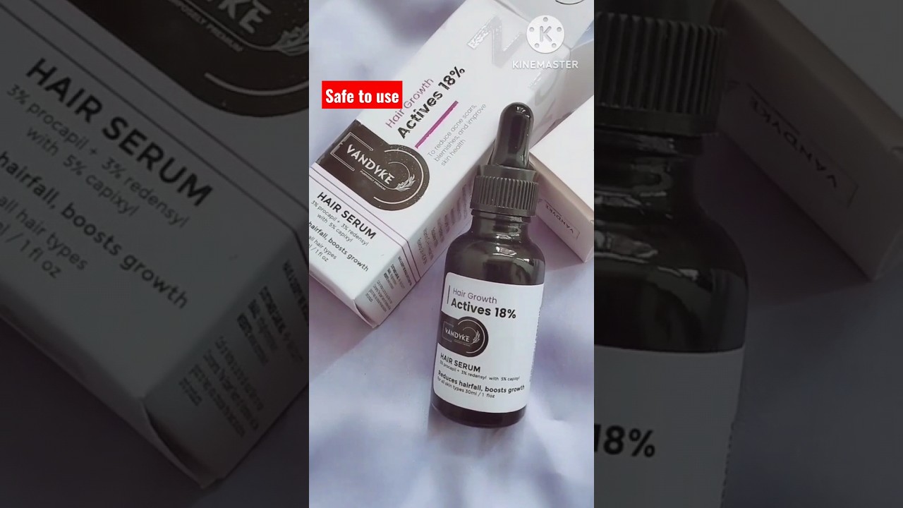 vandyke hair serum review #shorts #vlog #vandyke #hairserum #haircare #serum #review #hair #hairfall