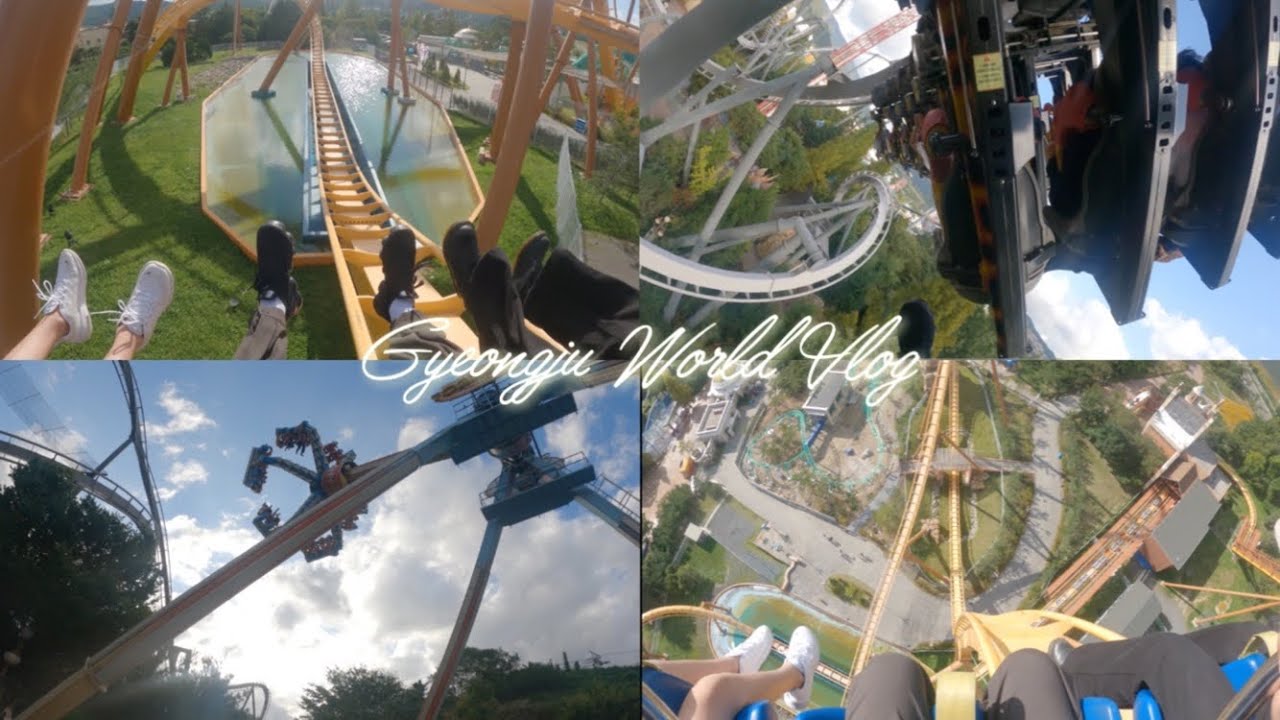 경주월드 브이로그(눈치게임성공) | 놀이기구1인칭시점 | 드라켄 | 크라크 | 파에톤