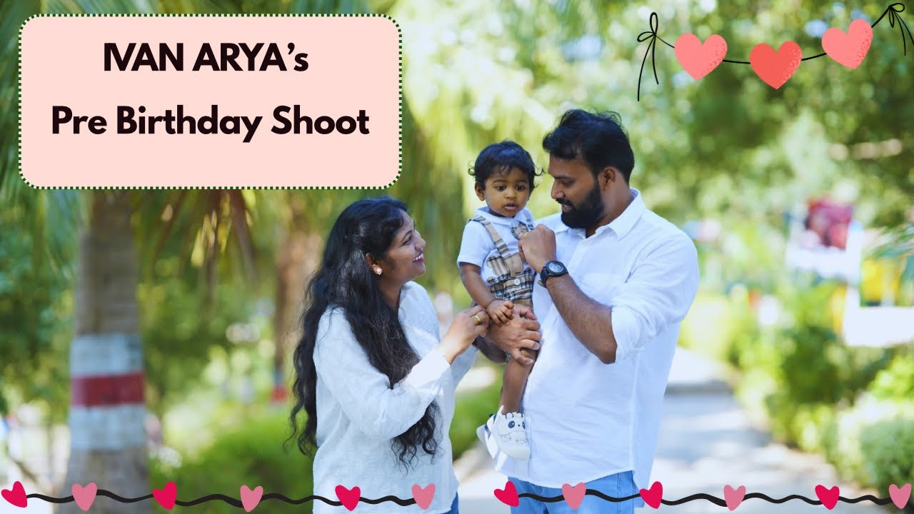 Pre Birthday Song | IVAN ARYA | Birthday shoot | baby boy | Cake smash # babyshoot 2025 | Cinematic 