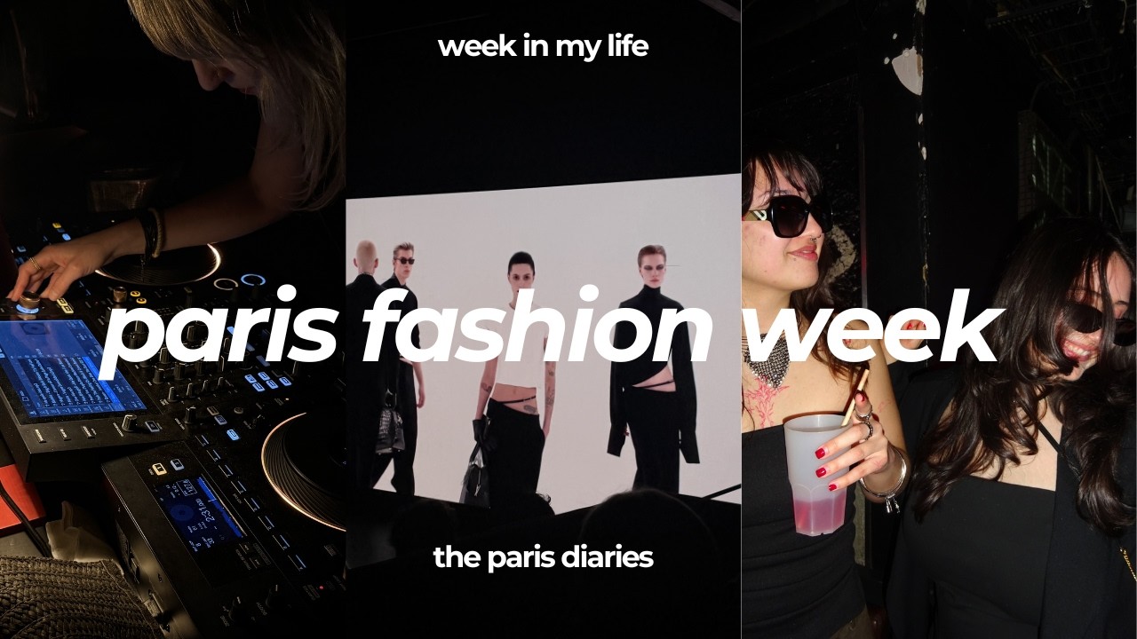 paris fashion week | after parties, meeting dara, interviewing designers
