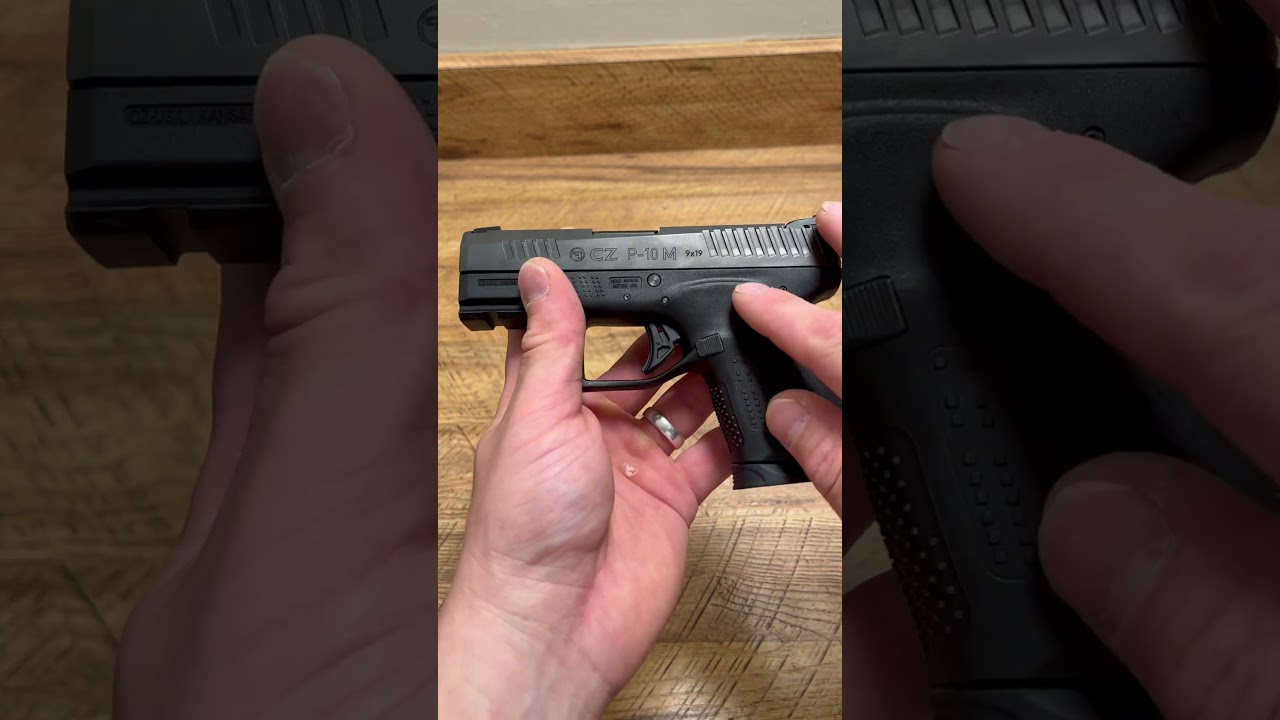 CZ P-10M Trigger Is Much Better Live Than Dry Fire