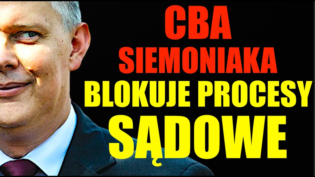 CBA, niezlikwidowana policja polityczna PiS, blokuje procesy sądowe utajniając dowody
