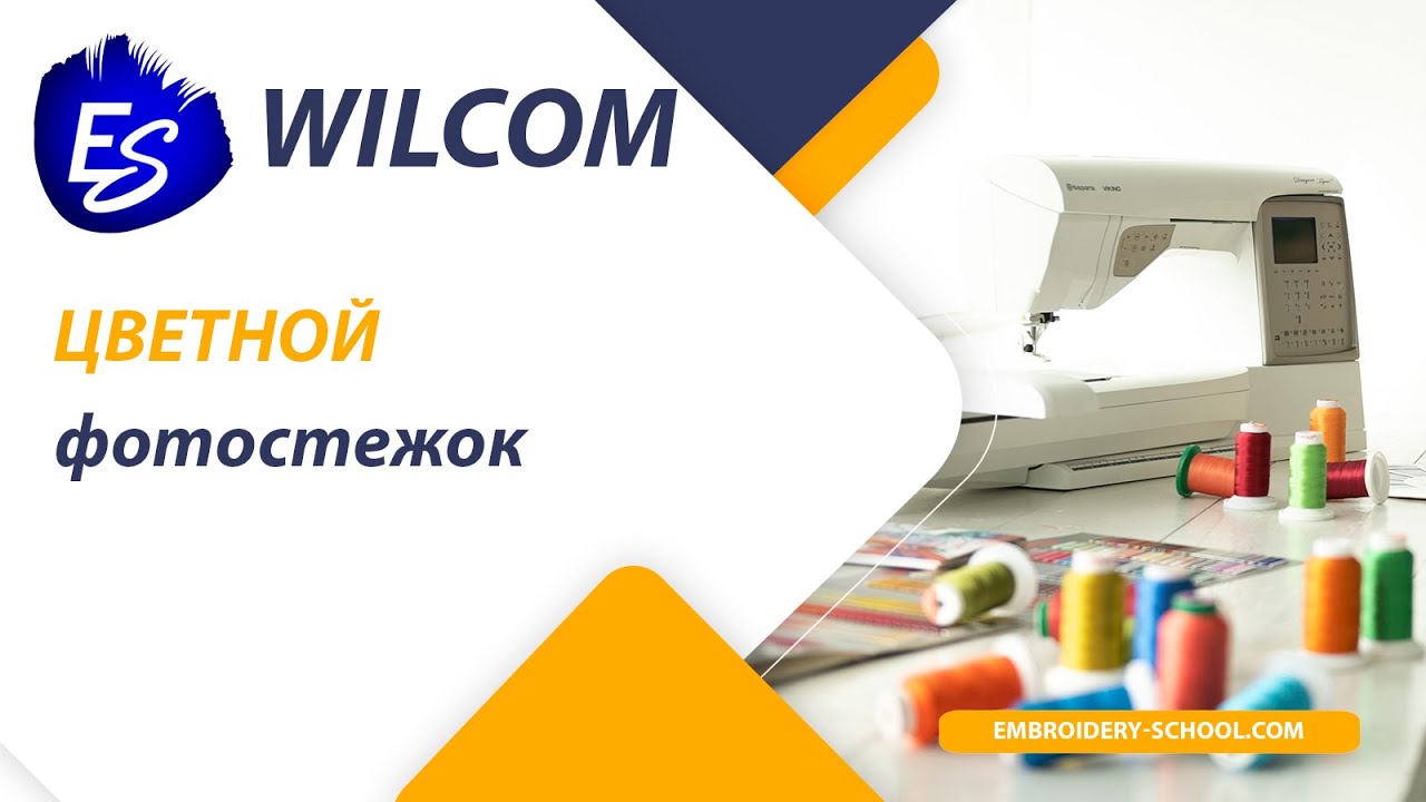 Цветной фотостежок в программе Wilcom. Как создать дизайн в технике фотостежок в Wilcom.