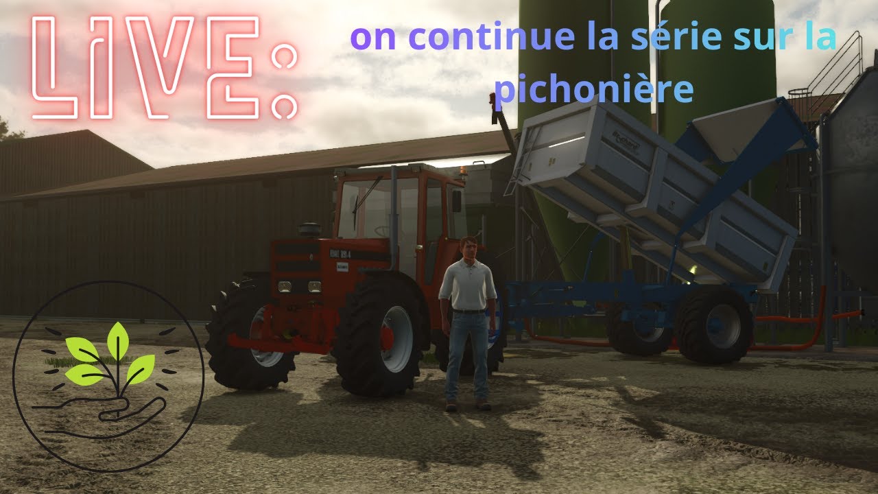 Live sur la pichonière  sur fs 25 #farming  #claviersouris #viral @tytoo9719