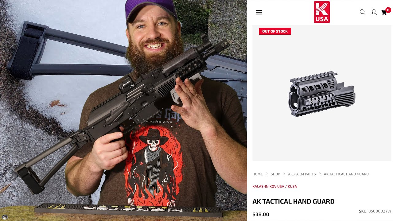 Install KUSA Handguard on PSA AKV