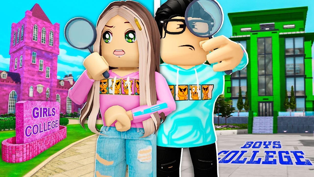 We Investigated BOYS Vs GIRLS COLLEGE! (Roblox Bloxburg)