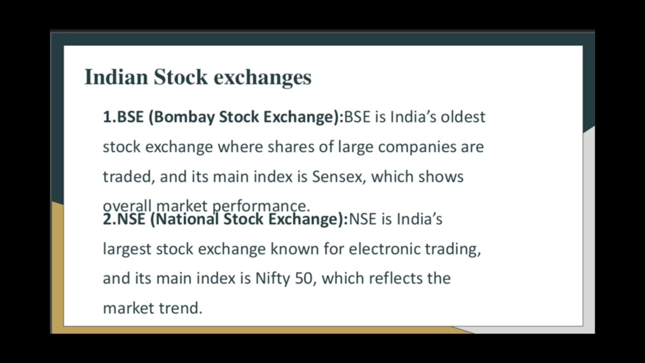 Stock market indices