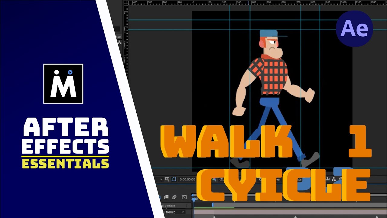 After Effects Essentials: Ciclo de caminar pt. 1
