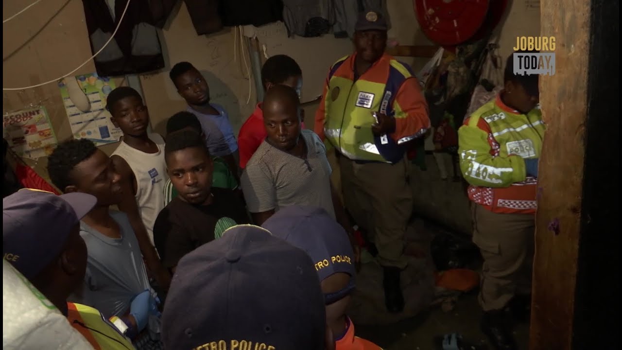 #TheBigIssue - Hijacked Buildings Raid Hillbrow