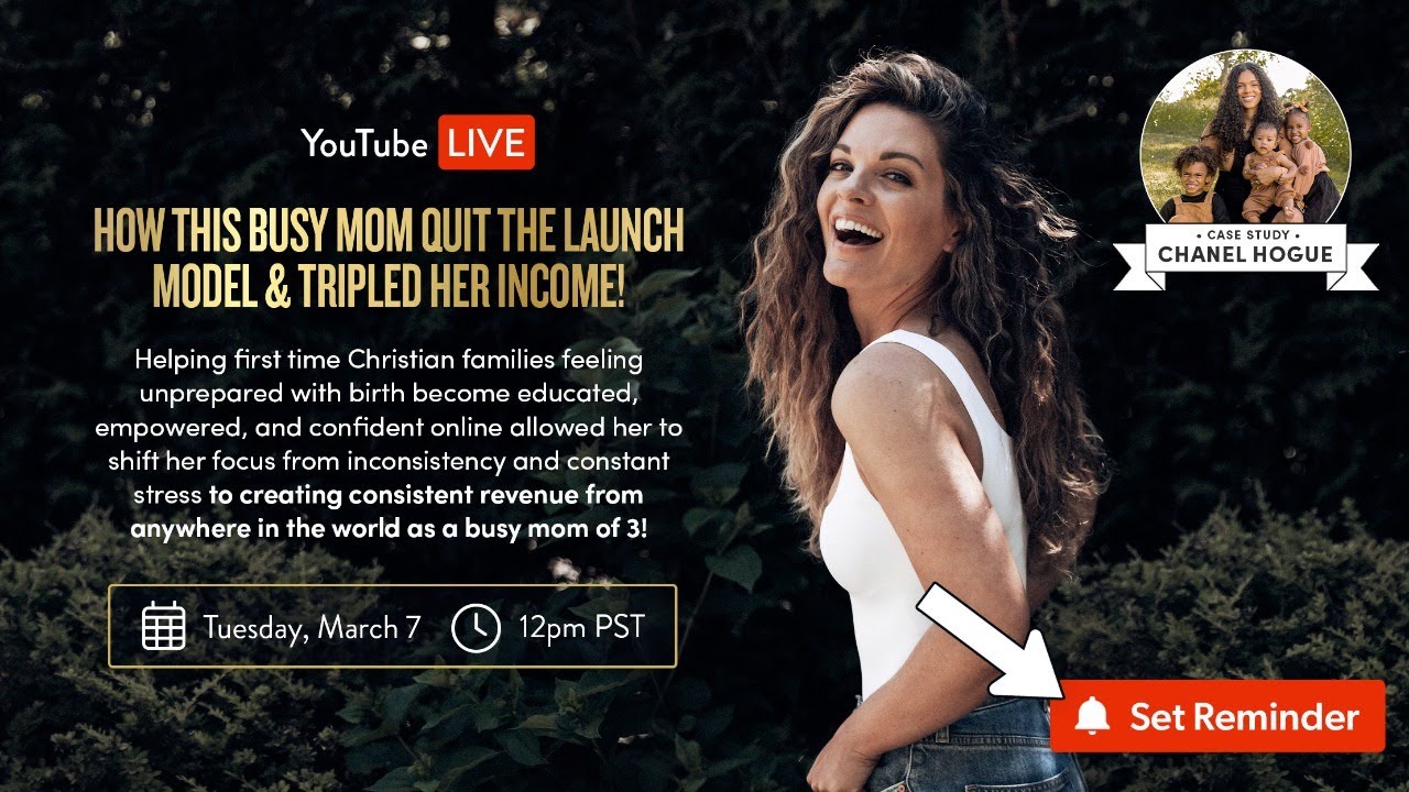 How this busy mom quit the launch model & tripled her income!