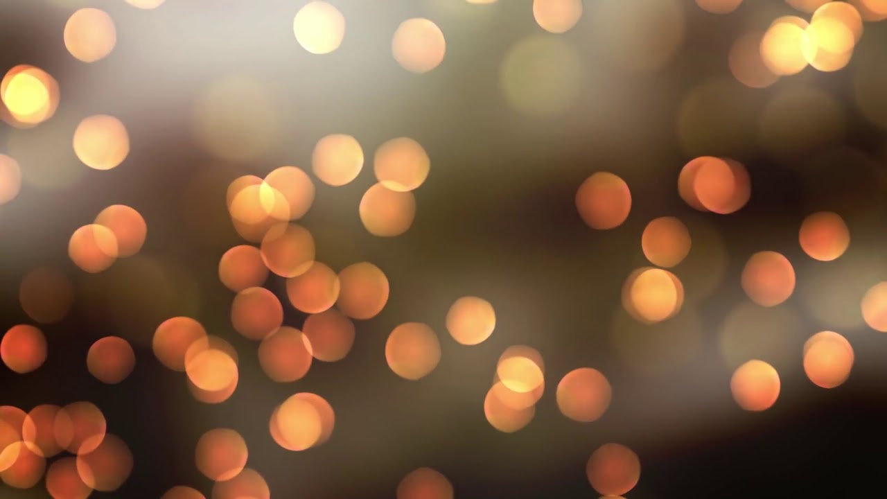 Lights Background Blur| Yellow Orange| No Copyright Video