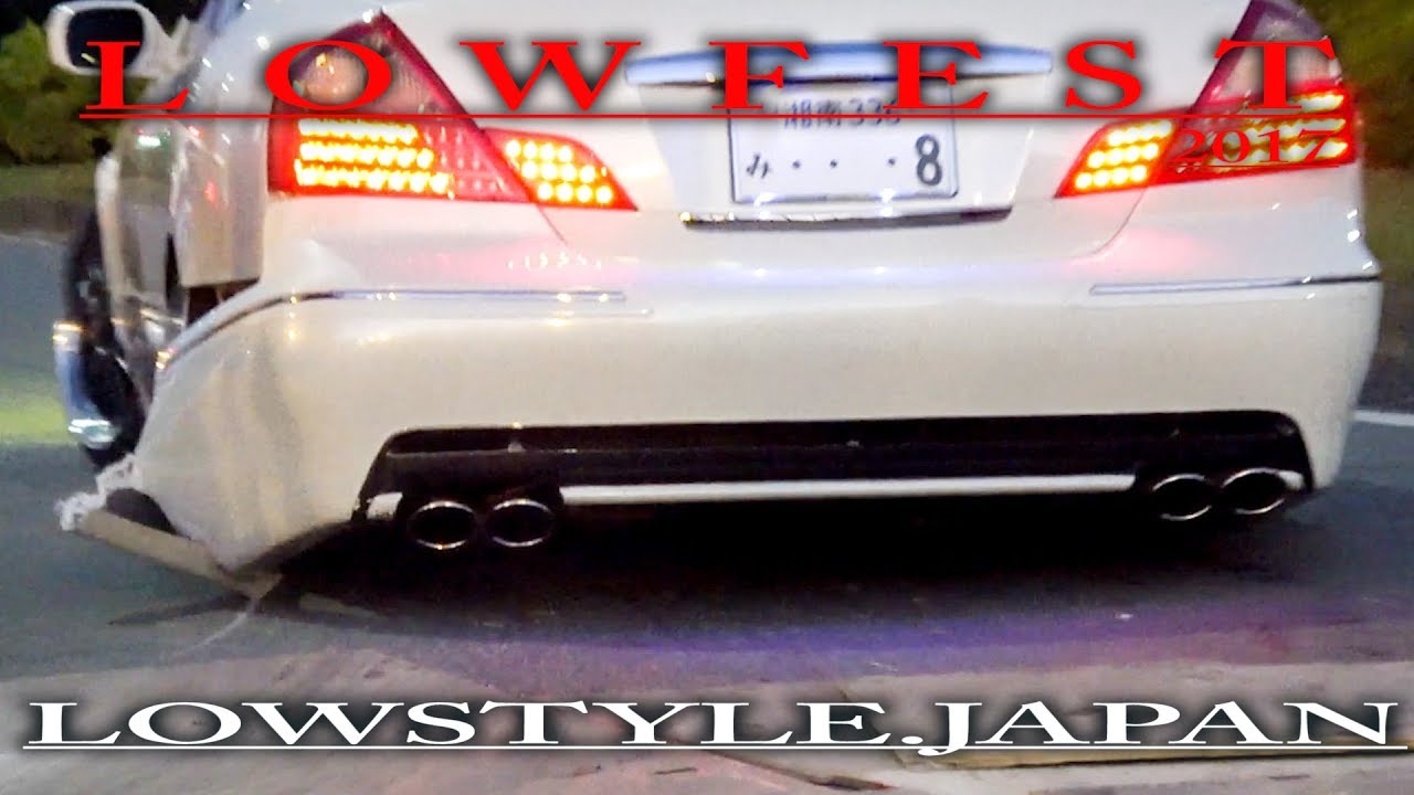 【 悲劇】50シーマリアバンパー玉砕・・・！！ LOWFEST 2017 ローフェス NISSAN CIMA F50【搬出動画⑤】