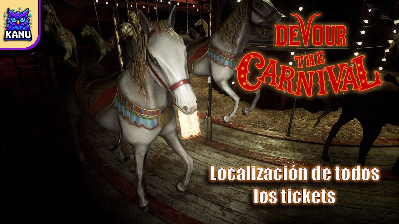 Localiza TODOS los tickets en The Carnival 🎟️ | DEVOUR: The Carnival Guía