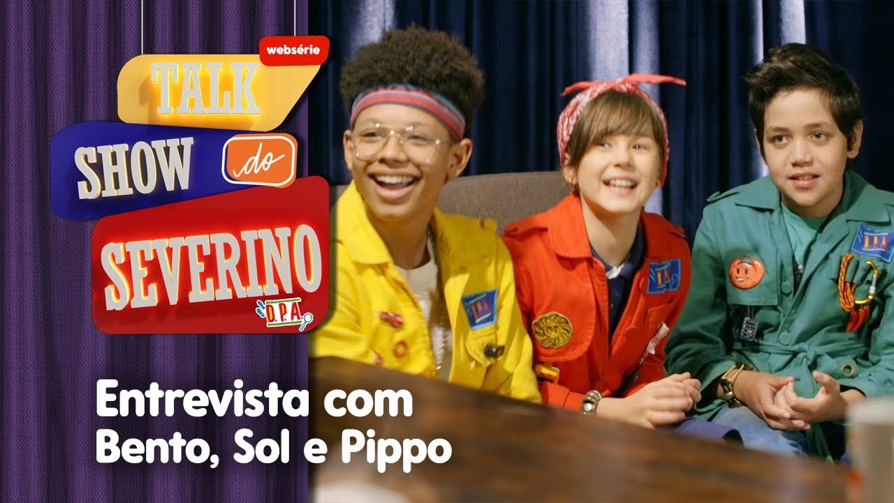 Severino Entrevista Detetives | Talk Show do Severino | Detetives do Prédio Azul | Gloob