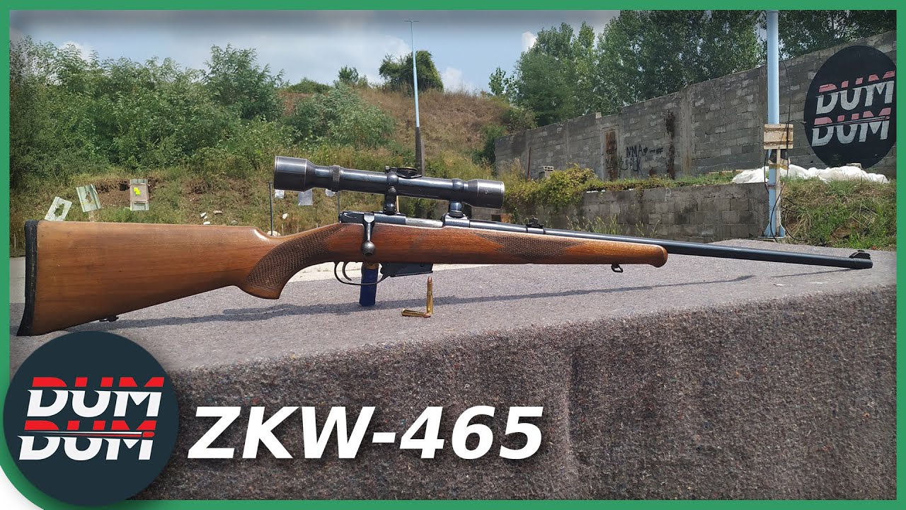 Brno ZKW-465 (.22 Hornet) opis puške