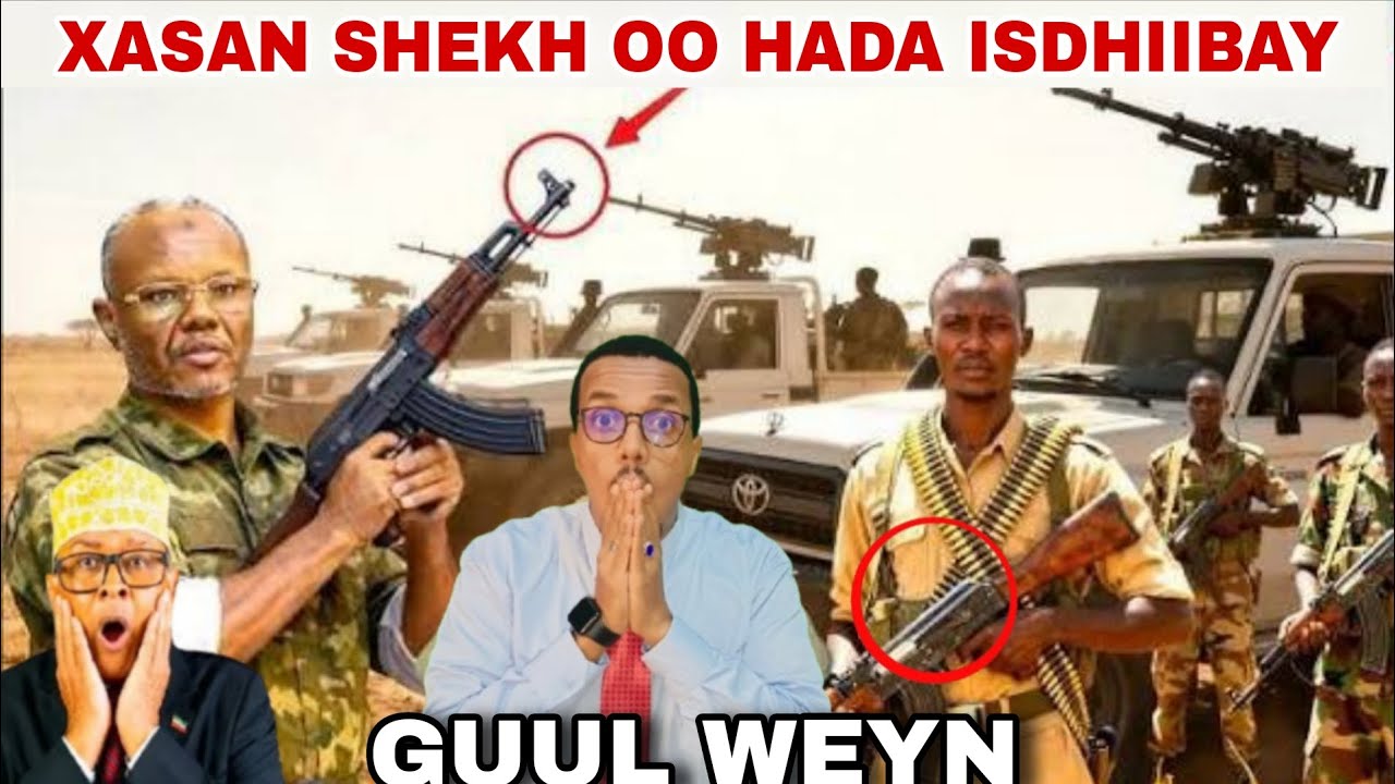 DEGDEG:DAAWO GUUSHA LAFTAGAREEN XASAN SHEKH OO HADA KU DHAWAQAY INUU XAALAD HALISA WAJAHAYO