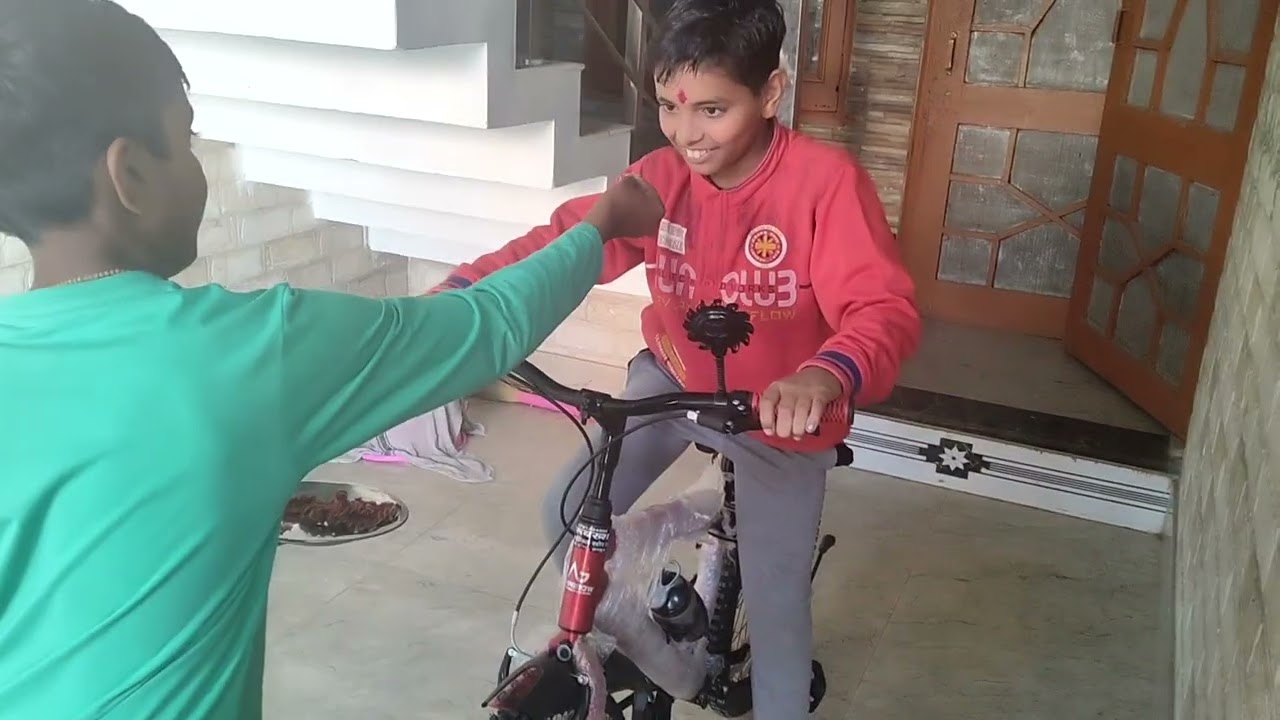 तो अंश को मिलता है सरप्राइज 🫢साइकिल 🚲🚲बच्चे होते हैं बहुत खुश🤗🤗
