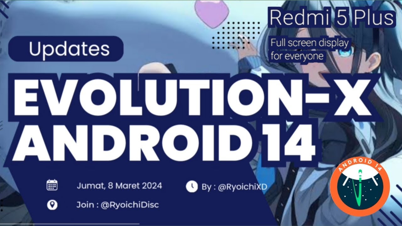 Evolution X 8.3 Balut di Redmi 5 plus || Install dan Review Custom Rom Android 14 || Vince