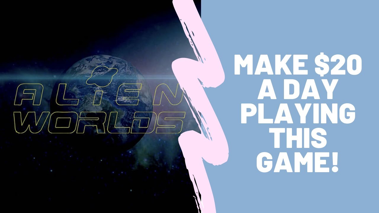 Make $20 A Day Playing this Free Game! | Alien Worlds Blockchain Game