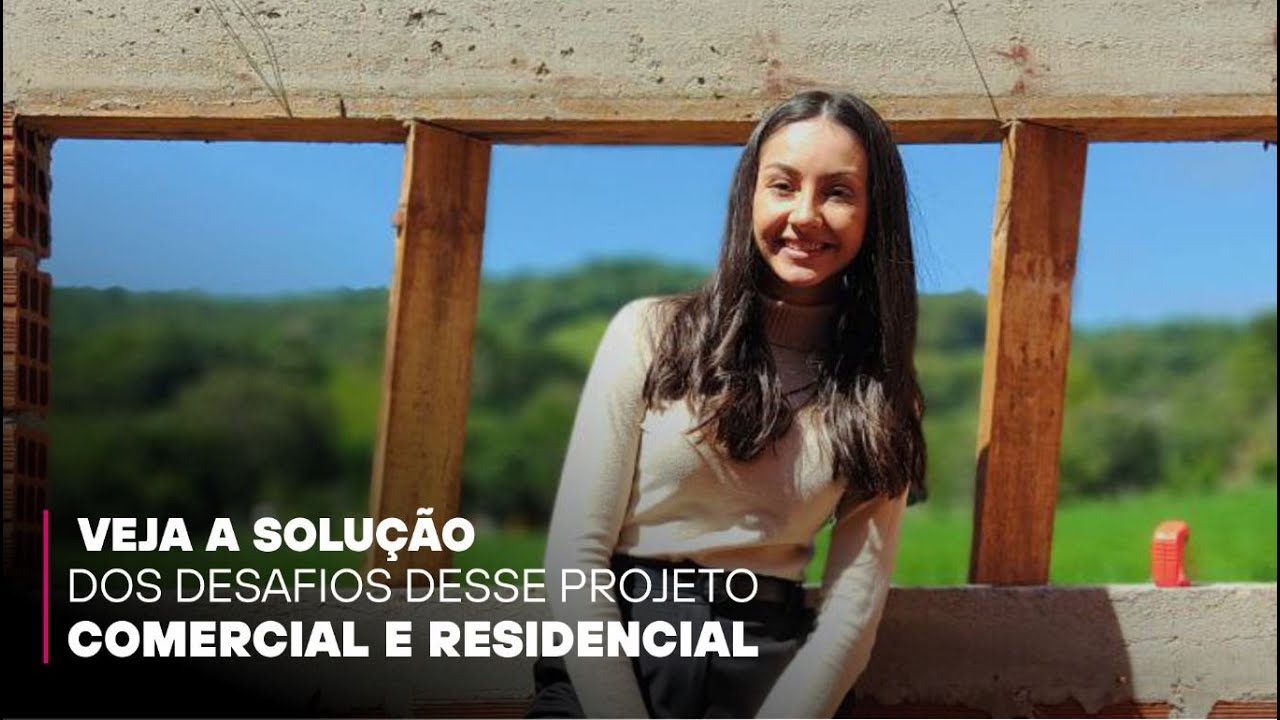 PROJETO COMERCIAL E RESIDENCIAL   CASA DE ESQUINA   TERRENO EM DESNÍVEL