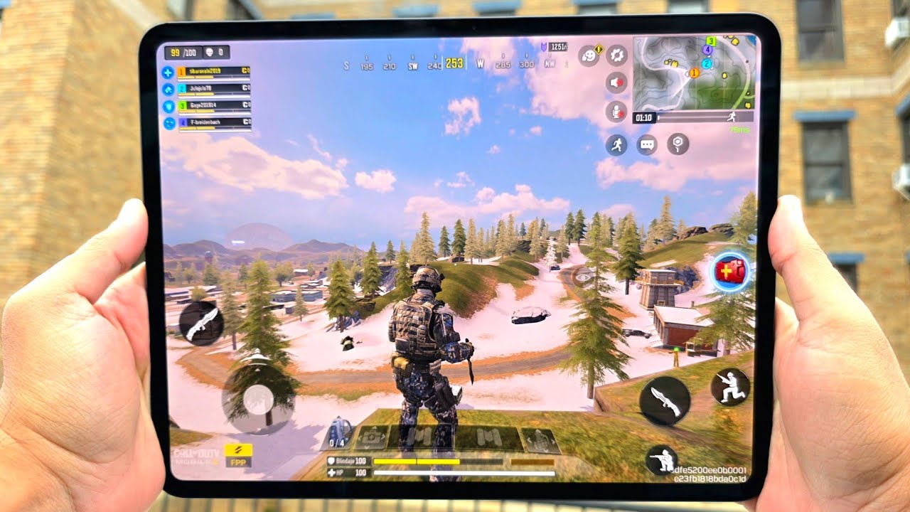 IPAD PRO (M5) 2025 vs CALL OF DUTY: MOBILE BATTLE ROYALE a 60fps🔥🔥🔥