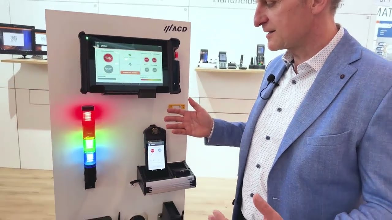 LogiMAT 2024 - Die ACD Elektronik präsentiert die mobilen HMIs der M2Smart® HMI-Serie!