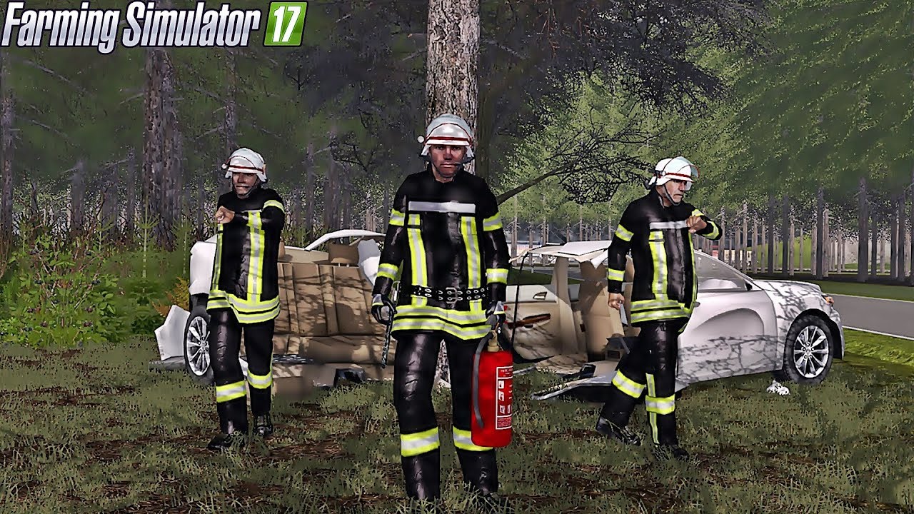 LS17 🚨 | Illegales Straßenrennen Großeinsatz für die Feuerwehr
