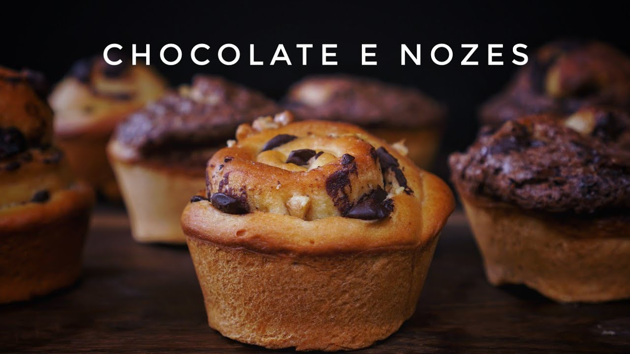 Pão com Chocolate e Nozes
