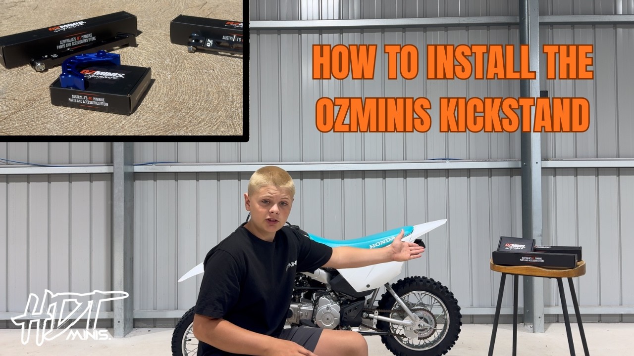 HOW TO INSTALL THE OZMINIS KICKSTAND