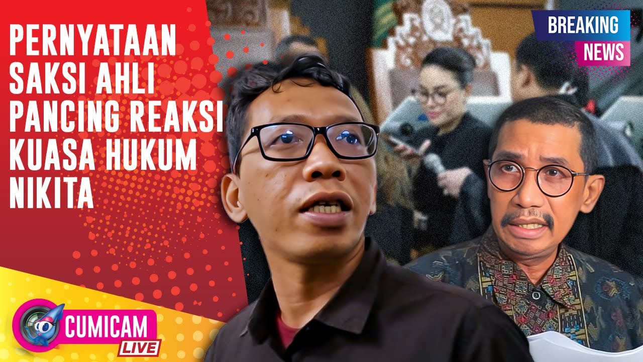 BREAKING NEWS! Pernyataan Saksi Ahli Bahasa Memancing Debat Panas Kuasa Hukum Nikita Mirzani
